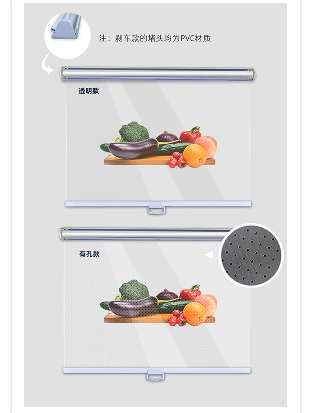 High Efficiency Multi-Deck Closed Display Chiller Freezer Commercial Refrigeration Equipment for Supermarket and Store