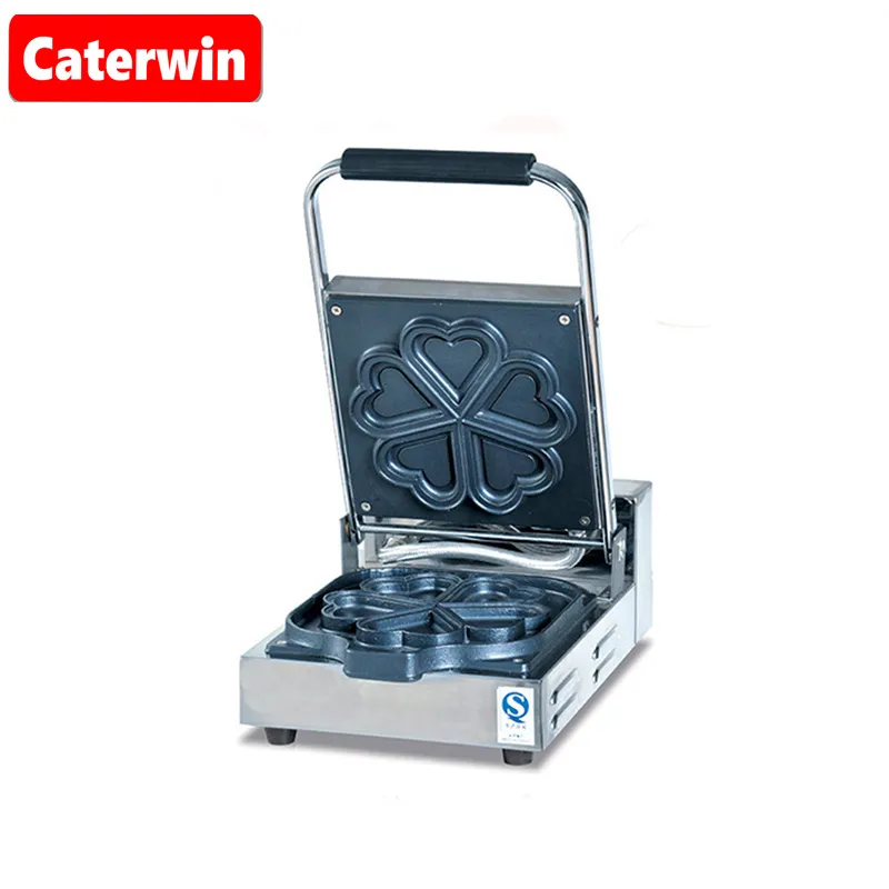 Máquina para hacer gofres cuadrada eléctrica comercial (placa única)